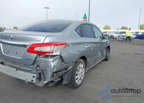 2014 Nissan Sentra Sv from USA, damaged, VIN 3N1AB7AP4EY222625